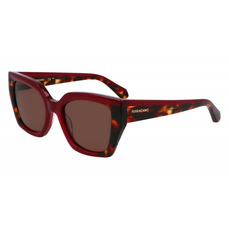 Sunglasses FERRAGAMO SF 2035 S 654 Opaline Burgundy/Red Tortoise Sunglasses FERRAGAMO SF 2035 S 654 Opaline Burgundy/Red Tortoise