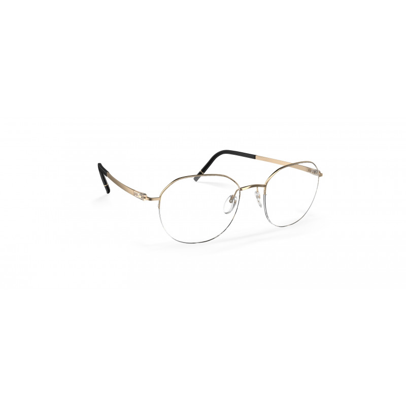 Eyeglasses Silhouette Dynamic Dawn 5585 7530 Golden Champagne Eyeglasses Silhouette Dynamic Dawn 5585 7530 Golden Champagne