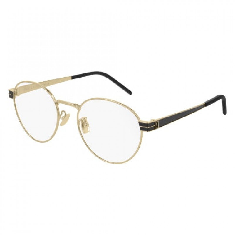 Eyeglasses Saint Laurent SL M 63 - 003 Gold / Transparent Eyeglasses Saint Laurent SL M 63 - 003 Gold / Transparent