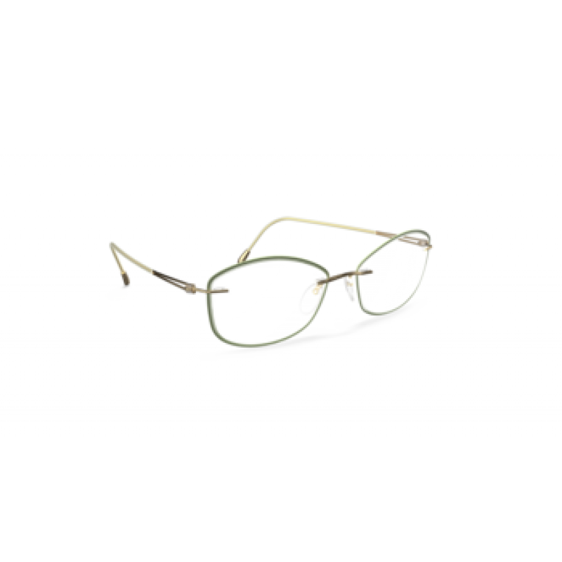 Eyeglasses Silhouette Lite Spirit Accent Rings ( 5566 ) 8540 Champagne / Olive Eyeglasses Silhouette Lite Spirit Accent Rings ( 5566 ) 8540 Champagne / Olive