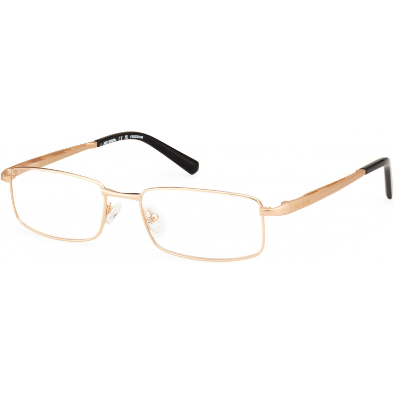 Eyeglasses Harley-Davidson HD 9027 032 Shiny Deep Gold / Eyeglasses Harley-Davidson HD 9027 032 Shiny Deep Gold /