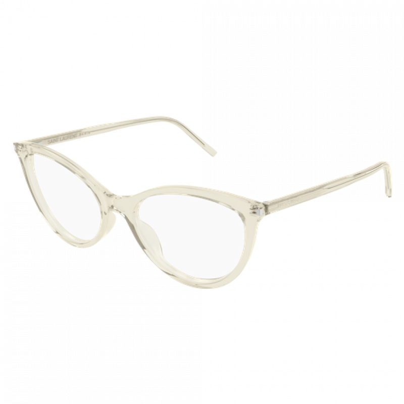 Eyeglasses Saint Laurent SL 833 - 004 Yellow / Transparent 55mm