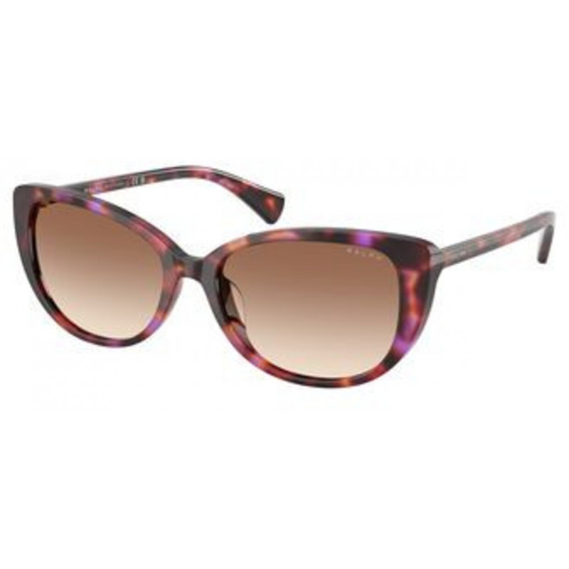 Sunglasses Ralph RA 5340 U 623913 Shiny Violet Havana / Gradient Brown Polyamide Standard 56mm