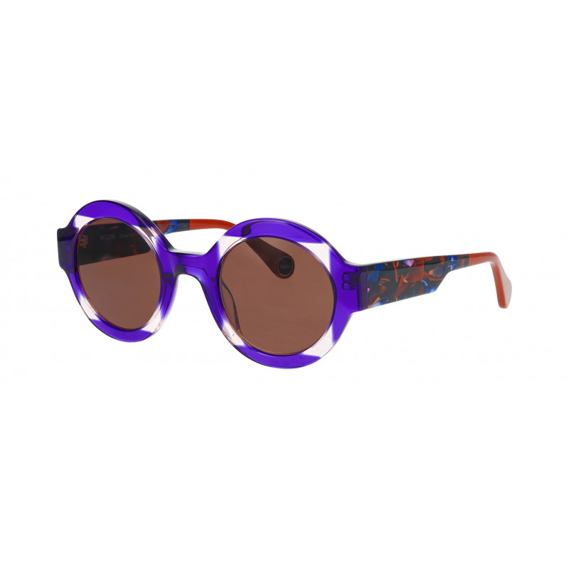 Sunglasses WOOW SUPER TACTIC 1 1243 Light Violet 48mm