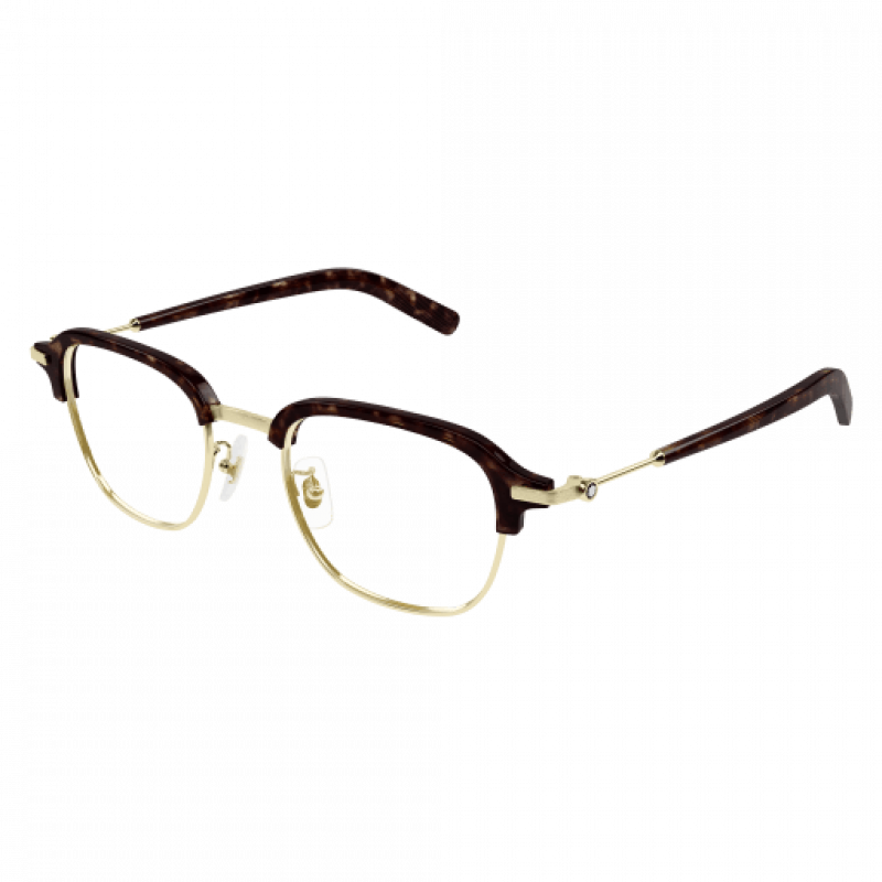 Eyeglasses Montblanc MB 0390 O- 003 Gold / Transparent Eyeglasses Montblanc MB 0390 O- 003 Gold / Transparent