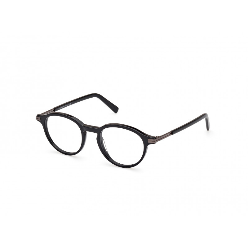 スーパーセール 目玉商品 Eyeglasses Zegna EZ 5269 001 Shiny Black / CCクリーム