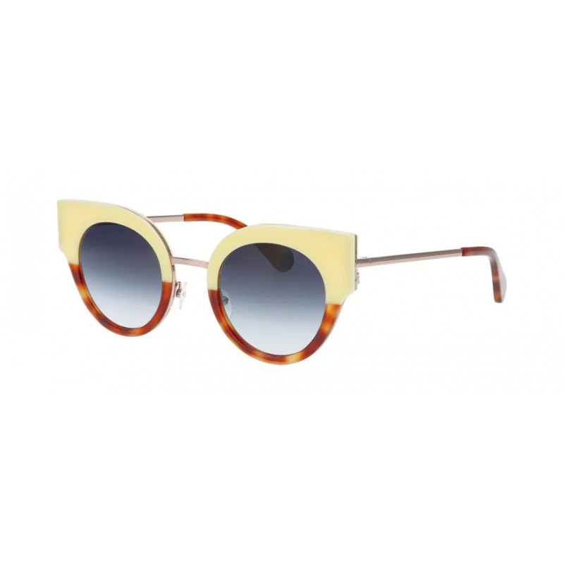 Sunglasses WOOW SUPER UP 061 Yellow / Nosepads 47mm
