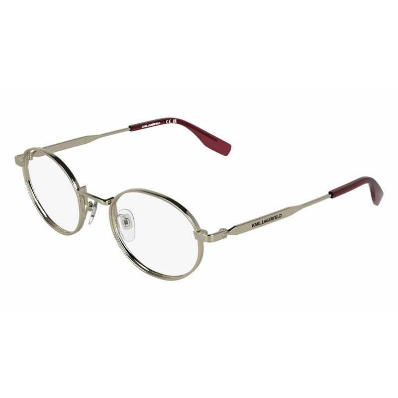 Eyeglasses KARL LAGERFELD KL 369 727 Light Gold/Burgundy 51mm