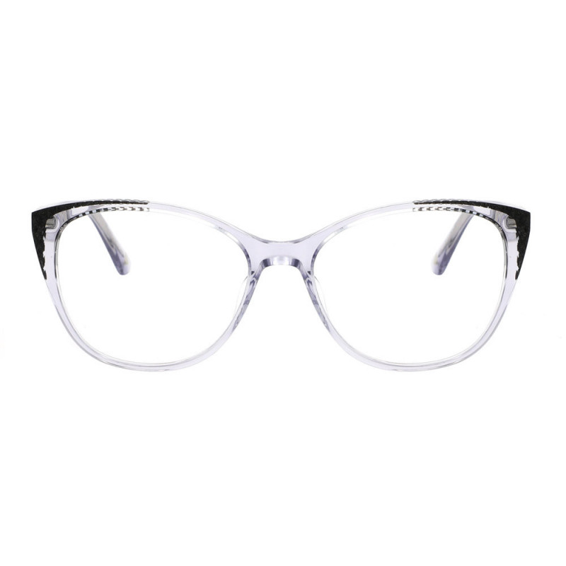 Eyeglasses Liz Claiborne L 687 TX7 Grey Crystal 53mm
