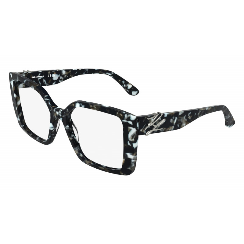Eyeglasses KARL LAGERFELD KL 6241 016 Marble Black 54mm