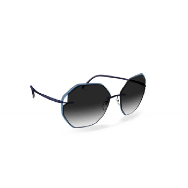 Sunglasses Silhouette Accent Shades 8187 4540 Atlantic Blue Sunglasses Silhouette Accent Shades 8187 4540 Atlantic Blue