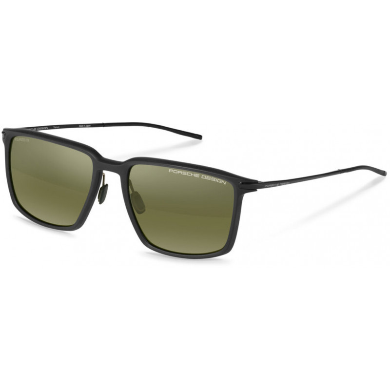 Sunglasses Porsche Design P 8991 a427 Black W Green Mirror 58mm