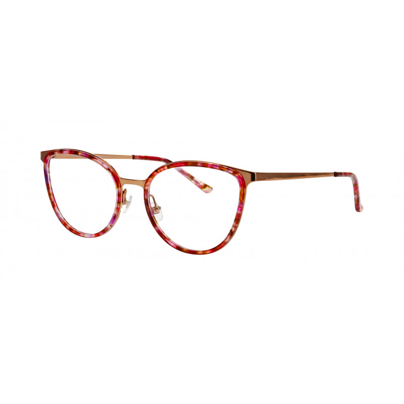 Eyeglasses Pro-design Denmark Model 3185 4324 Pink Medium Demi / Nosepad Eyeglasses Pro-design Denmark Model 3185 4324 Pink Medium Demi / Nosepad