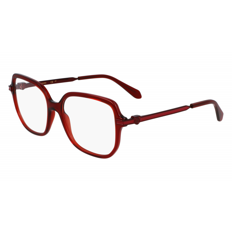 Eyeglasses FERRAGAMO SF 3012 224 Transparent Rust Eyeglasses FERRAGAMO SF 3012 224 Transparent Rust