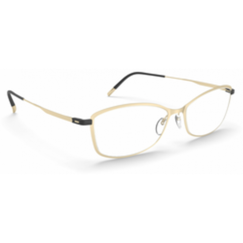 Eyeglasses Silhouette Lite Wave Full Rim 5531 7530  Gold 52mm