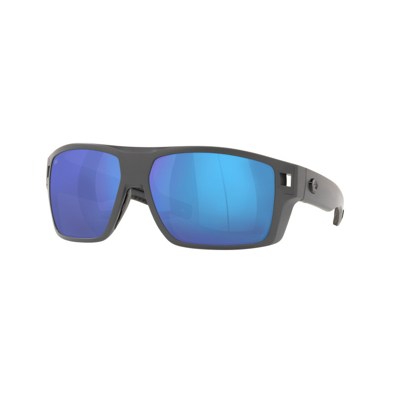 Sunglasses Costa Del Mar 06 S 9034 903407 Diego 98 Matte Gray Blue Mirro Sunglasses Costa Del Mar 06 S 9034 903407 Diego 98 Matte Gray Blue Mirro
