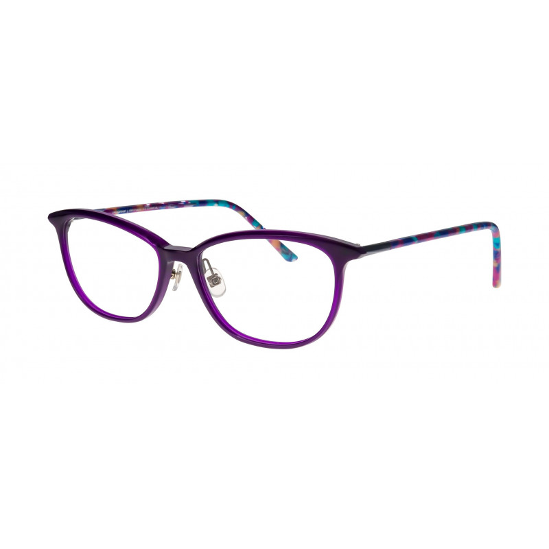 Eyeglasses Pro-design Denmark Model 3644 3522 Purple / Nosepads 53mm