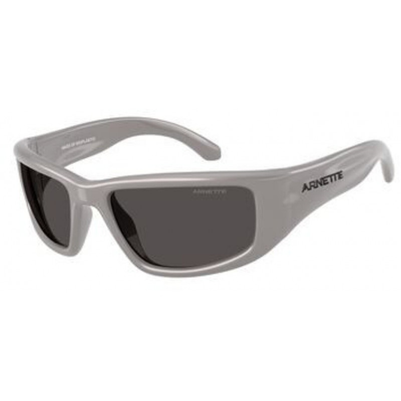 Sunglasses Arnette AN 4358 296187 Metallic Silver / Dark Grey Policarbonate Standard 58mm
