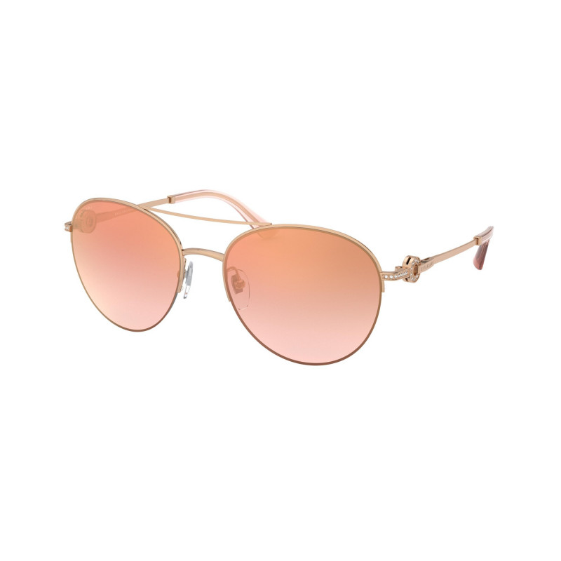 Sunglasses Bvlgari BV 6132 B 20146F Pink Gold display picture 1