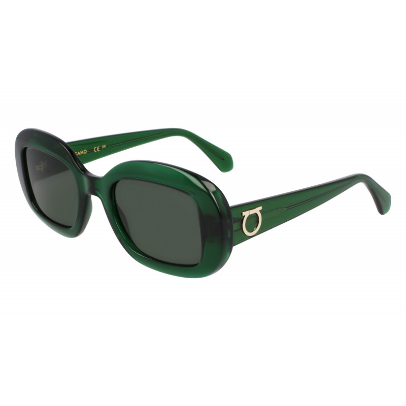 Sunglasses FERRAGAMO SF 2038 SE 317 Transparent Green Sunglasses FERRAGAMO SF 2038 SE 317 Transparent Green