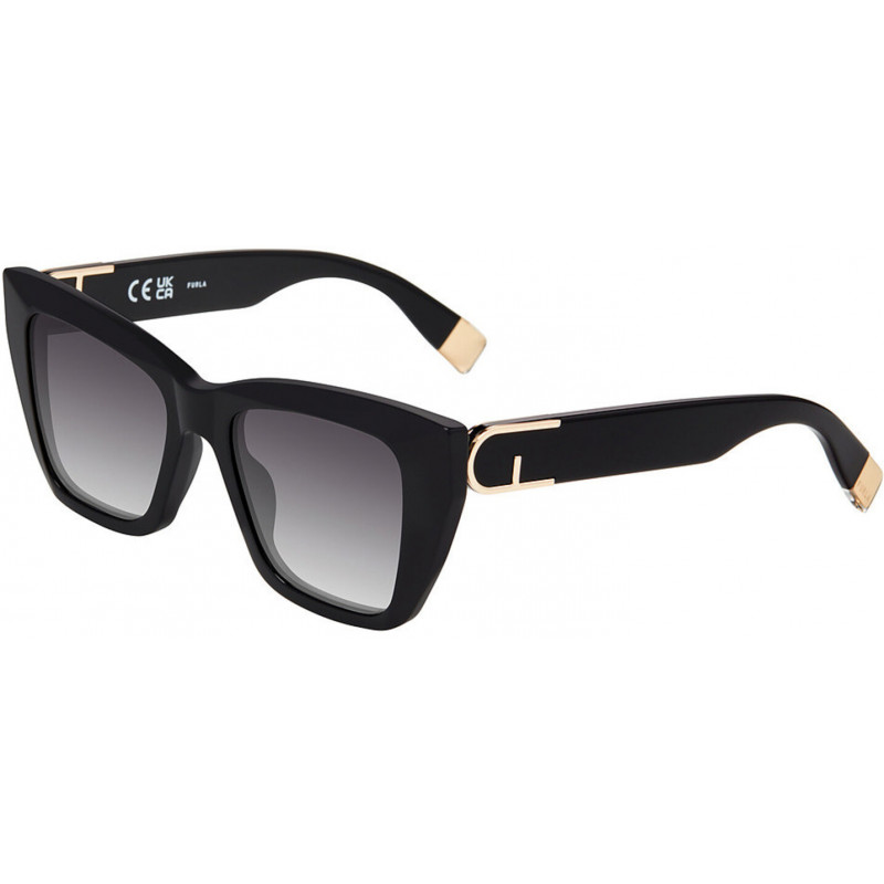 Sunglasses Furla SFU 882 0700 Shiny Black 52mm