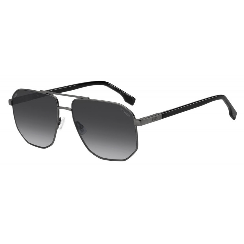 Sunglasses Boss (hub) 1832 /S R80WJ Wj Grey Shaded Polarized 59mm