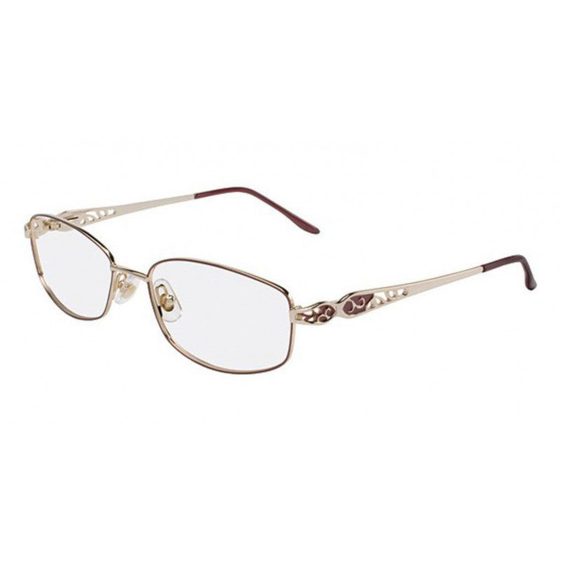 Eyeglasses MARCHON TRES JOLIE 135 614 Burgundy Wine 53mm