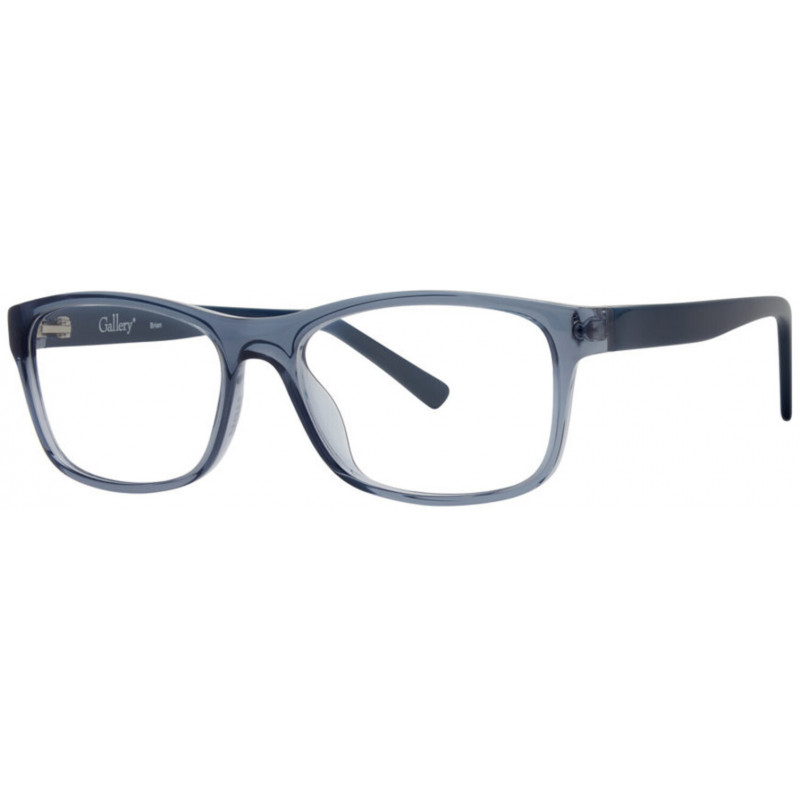 Eyeglasses Gallery Brian Navy Crystal Eyeglasses Gallery Brian Navy Crystal