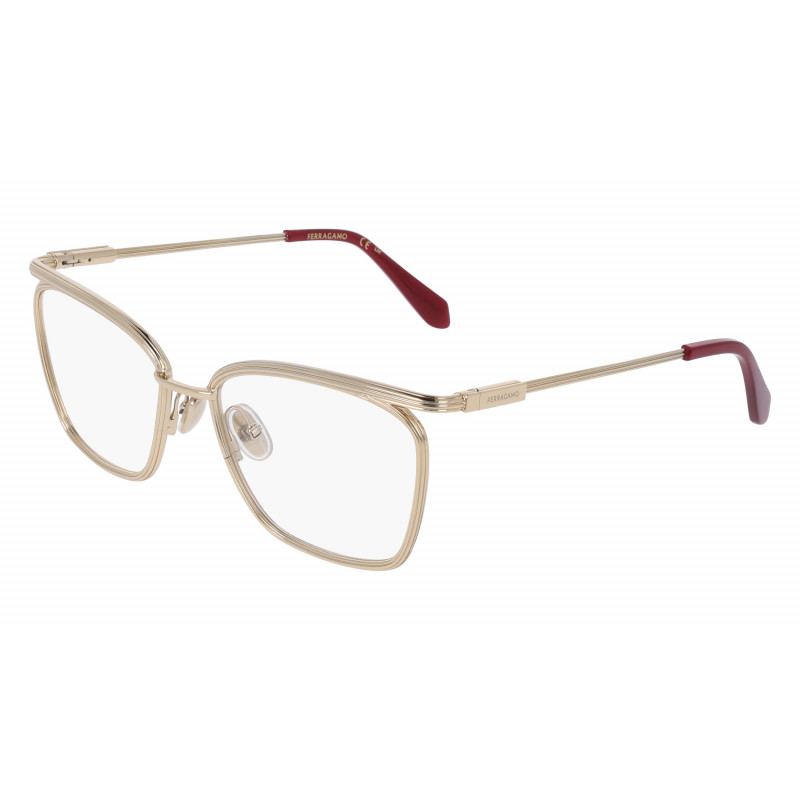 Eyeglasses FERRAGAMO SF 2235 710 Gold Eyeglasses FERRAGAMO SF 2235 710 Gold