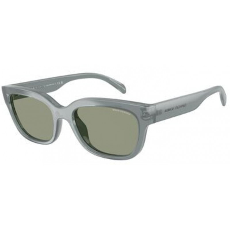 Sunglasses Armani Exchange AX 4155 SU 8375/2 Shiny Opal Grey / Green Polyamide Standard 54mm