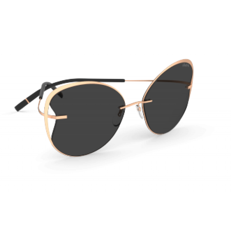 Sunglasses Silhouette Titan Accent Shades 8173 3630 Rose Gold Sunglasses Silhouette Titan Accent Shades 8173 3630 Rose Gold