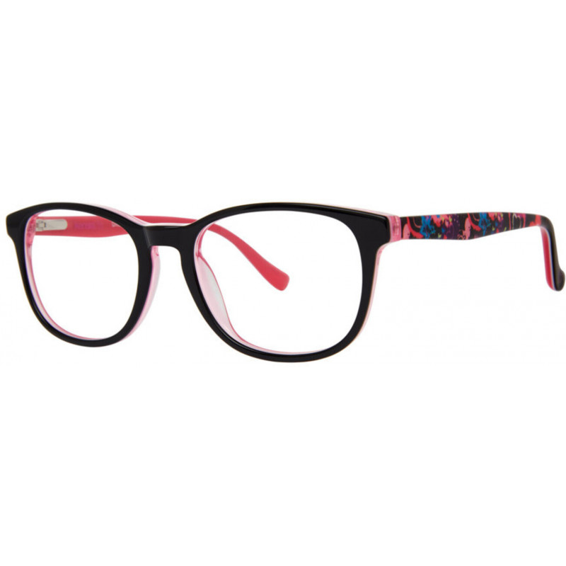 Eyeglasses Kensie Dilemma Black Fuchsia Eyeglasses Kensie Dilemma Black Fuchsia
