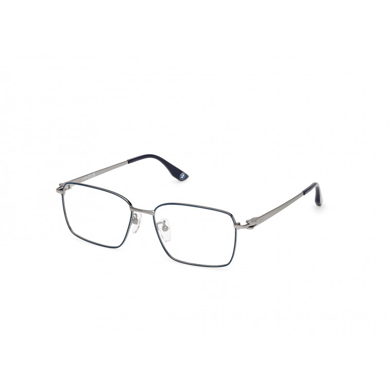 Eyeglasses BMW BW 5097 -H 092 Blue/Monocolor / Shiny Dark Ruthenium 56mm