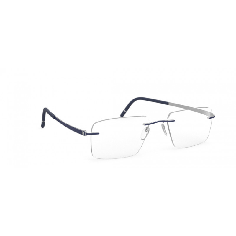 Eyeglasses Silhouette Momentum Chassis Rimless 5529 4510 Silver / Pacific Blue Eyeglasses Silhouette Momentum Chassis Rimless 5529 4510 Silver / Pacific Blue