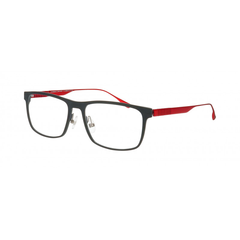 Eyeglasses Pro-design Denmark PROFLEX 3 6011 Black Light Matt / Nosepad Eyeglasses Pro-design Denmark PROFLEX 3 6011 Black Light Matt / Nosepad