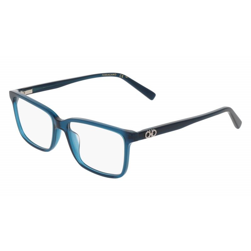 Eyeglasses FERRAGAMO SF 3072 462 Transparent Light Blue 53mm