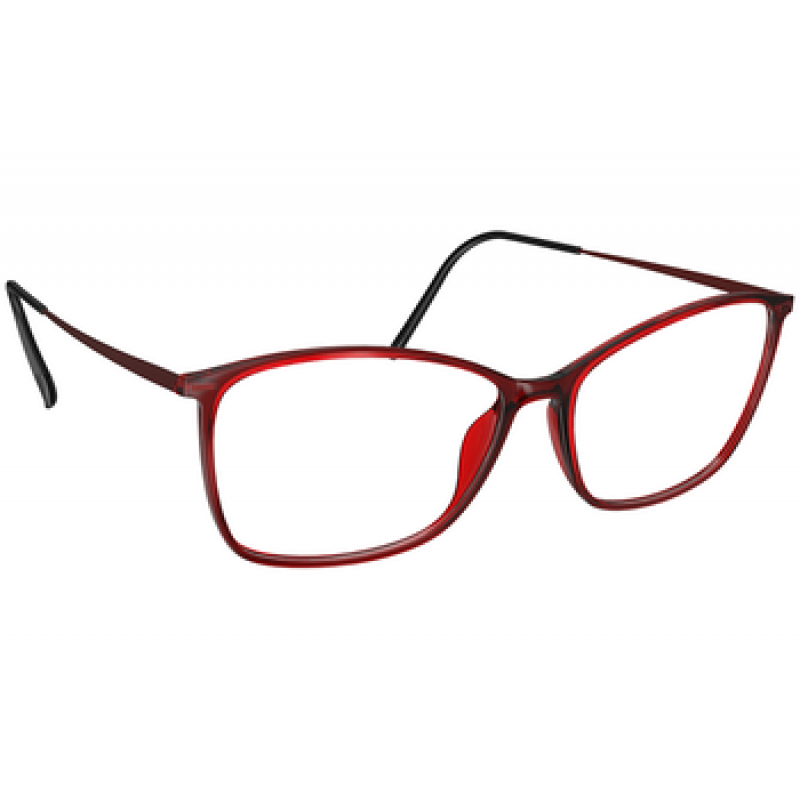 Eyeglasses Silhouette Illusion Lite Full Rim 1598 3041 Cyber Red - Ext. Nosebridge 53mm