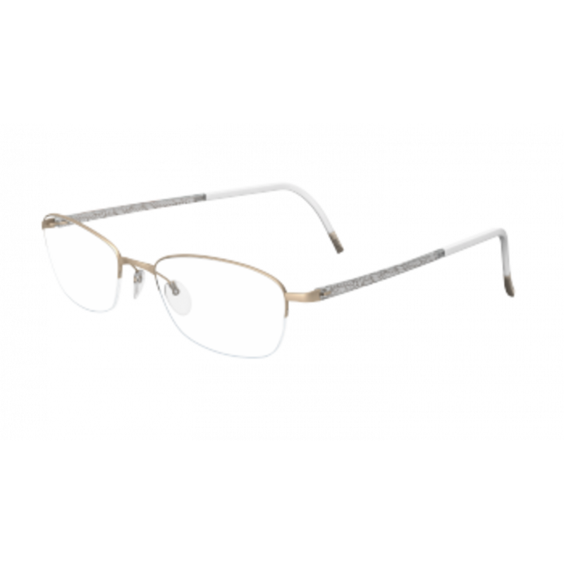 Eyeglasses Silhouette Illusion Nylor 4453 6053 Gold/Crystal-silvergold Eyeglasses Silhouette Illusion Nylor 4453 6053 Gold/Crystal-silvergold