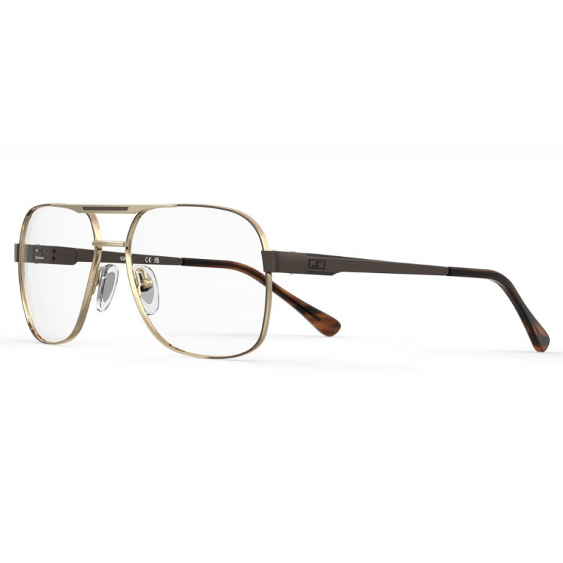 Eyeglasses Elasta E 3222 01Q Gold Brown 56mm