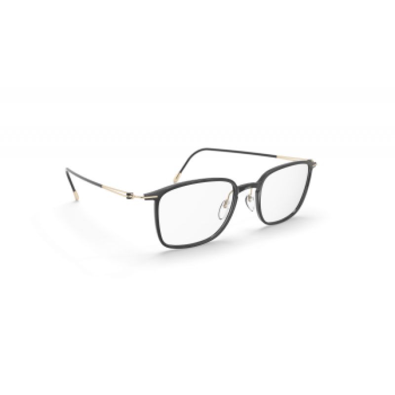 Eyeglasses Silhouette Lite Spirit Full Rim 2926 9020 Black Shiny / Gold Eyeglasses Silhouette Lite Spirit Full Rim 2926 9020 Black Shiny / Gold