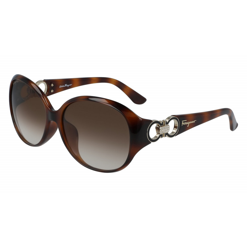 Sunglasses FERRAGAMO SF 896 SRAN 214 Havana Sunglasses FERRAGAMO SF 896 SRAN 214 Havana