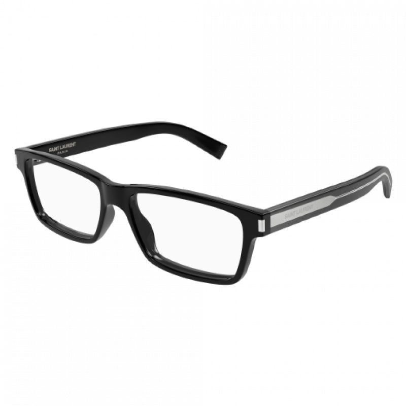 Eyeglasses Saint Laurent SL 622 - 001 Black / Transparent Crystal 56mm