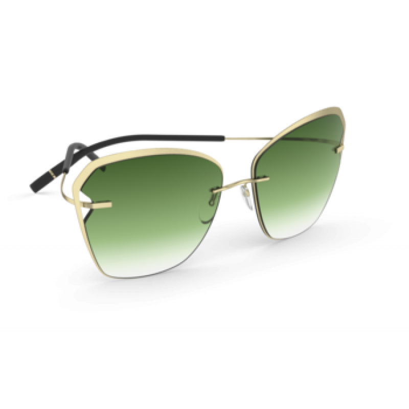 Sunglasses Silhouette Titan Accent Shades 8174 8540 Champagne Sunglasses Silhouette Titan Accent Shades 8174 8540 Champagne