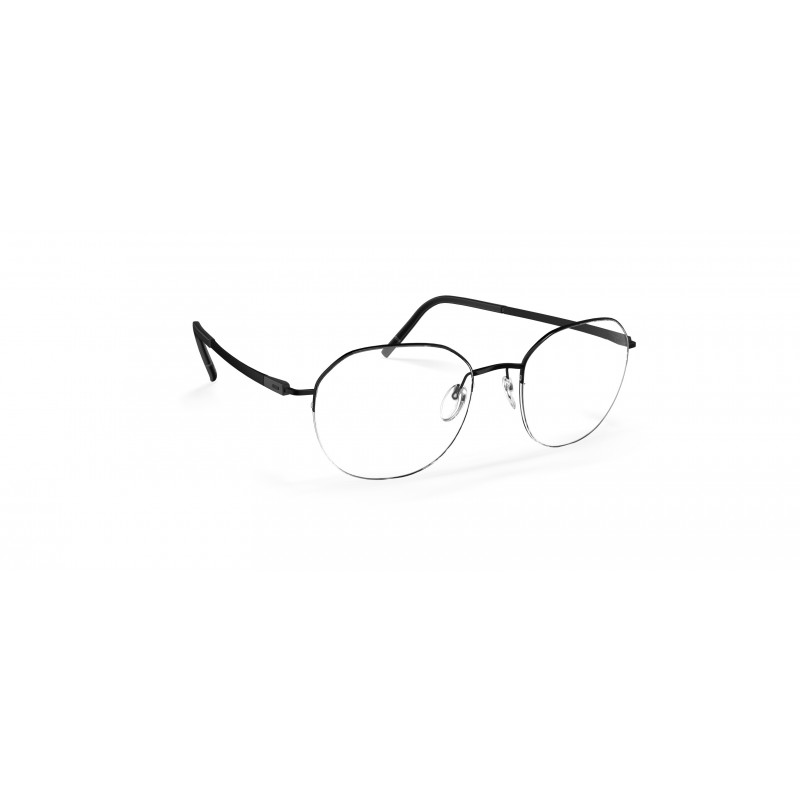 Eyeglasses Silhouette Dynamic Dawn 5585 9040 Pure Black Eyeglasses Silhouette Dynamic Dawn 5585 9040 Pure Black
