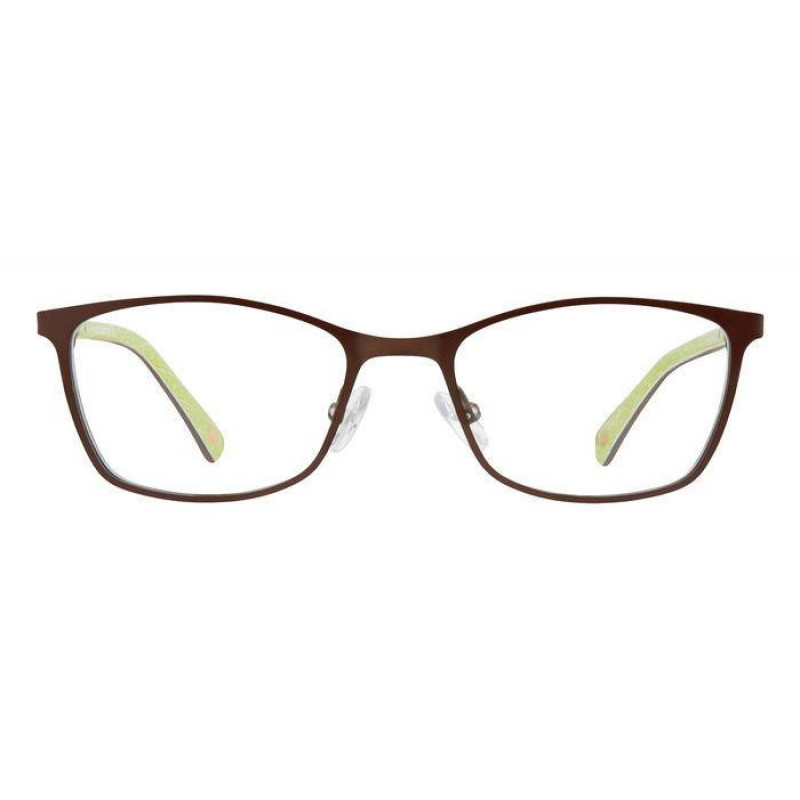 Eyeglasses Liz Claiborne L 446 09Q Brown Eyeglasses Liz Claiborne L 446 09Q Brown