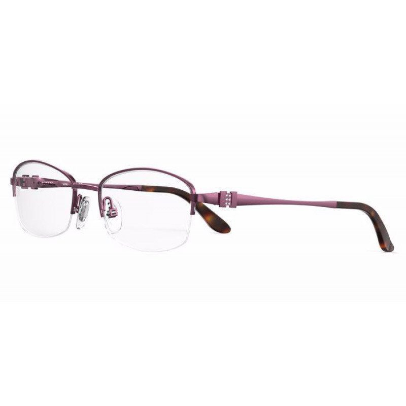 Eyeglasses Emozioni EM 4375 /N 5BR Violet Burgundy 51mm