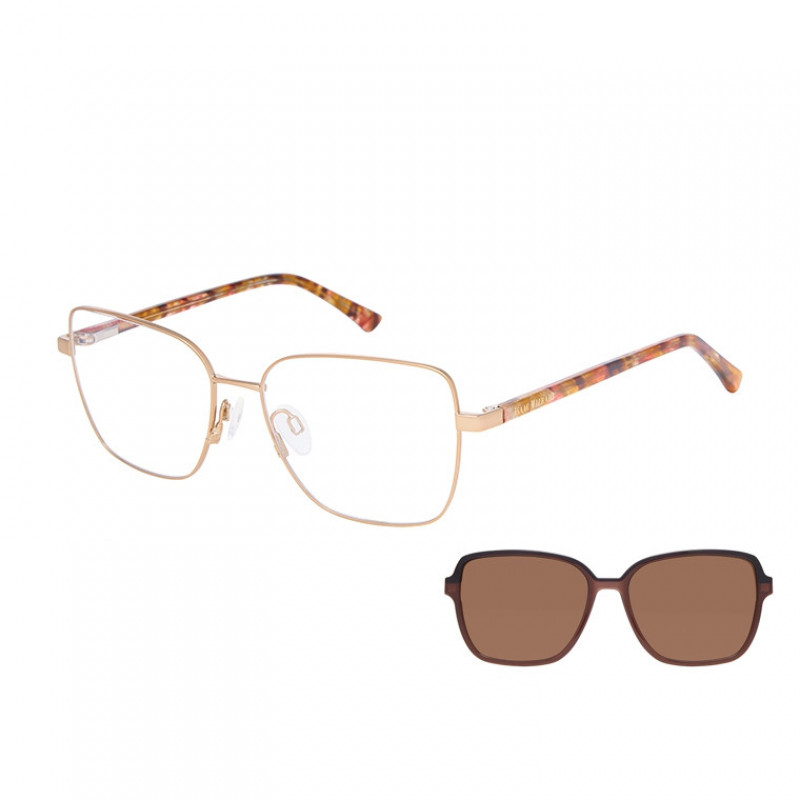 Eyeglasses Isaac Mizrahi NY 30107 Brown BR 56mm