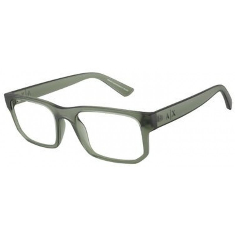 Eyeglasses Armani Exchange AX 3135 8362 Matte Frosted Agave / Demo Lens 54mm