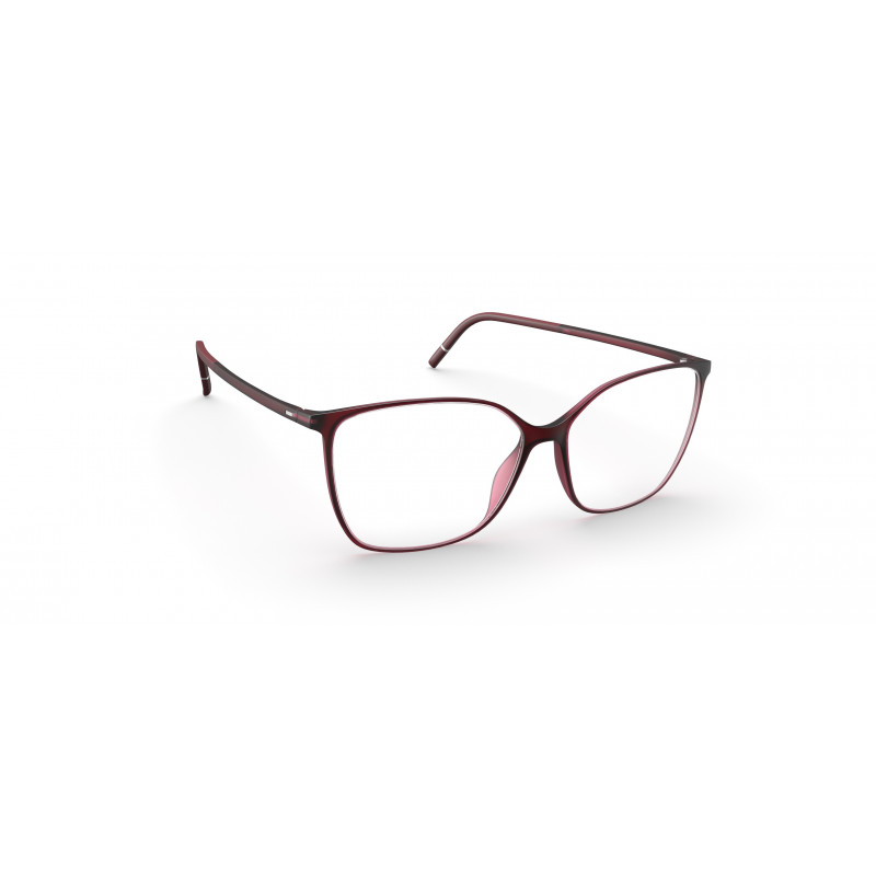 Eyeglasses Silhouette Pure Wave Fullrim 1612 4110 Rich Mulberry Eyeglasses Silhouette Pure Wave Fullrim 1612 4110 Rich Mulberry