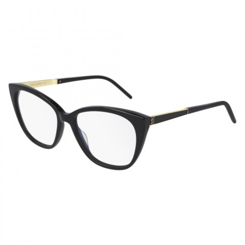 Eyeglasses Saint Laurent SL M 72 - 002 Black / Transparent Gold Eyeglasses Saint Laurent SL M 72 - 002 Black / Transparent Gold